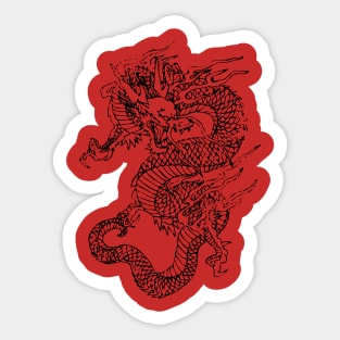 Chinese Dragon Sticker